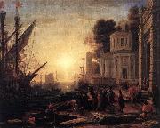 Claude Lorrain The Disembarkation of Cleopatra at Tarsus dfg oil painting picture wholesale